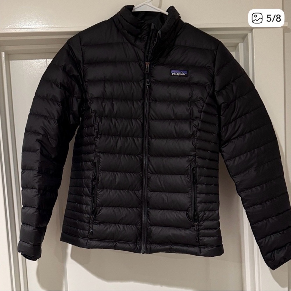 Patagonia Women's Black Down Sweater Jacket - Women's - Picture 6 of 6